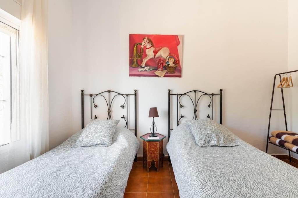 Casa Rural Navalonguilla Con Piscina Santa Olalla del Cala Exteriör bild