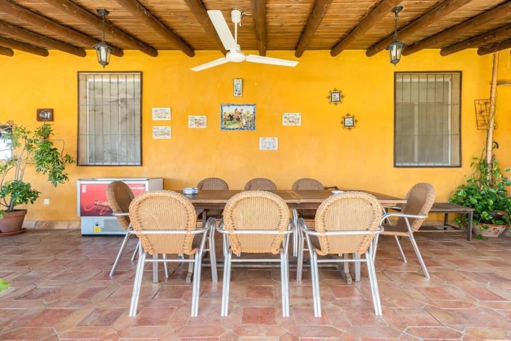 Casa Rural Navalonguilla Con Piscina Santa Olalla del Cala Exteriör bild